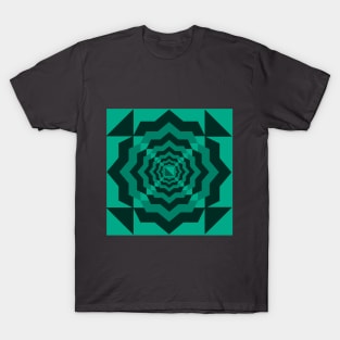 Geo Green T-Shirt